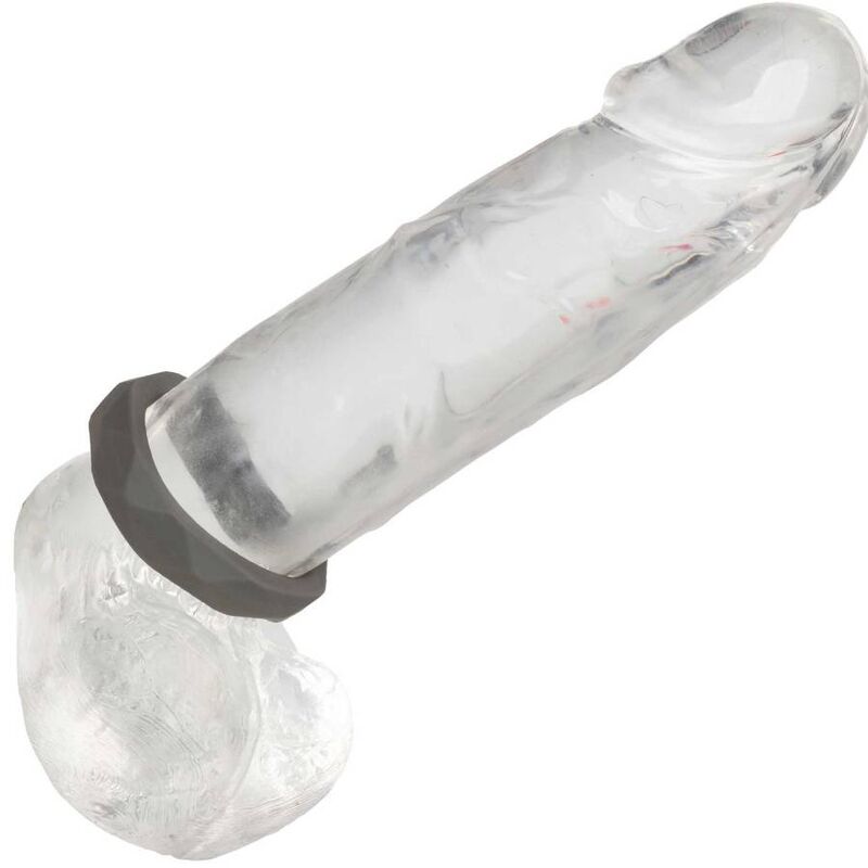 Calexotics Alpha Prolong Prismatic Ring Grey