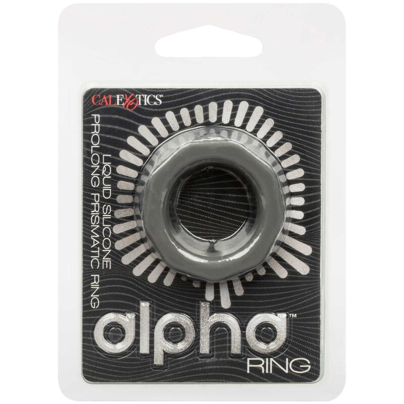 Calexotics Alpha Prolong Prismatic Ring Grey