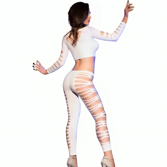 Chilirose Sets Chilirose - Cr 3654 Top & Leggins Rosa S/M