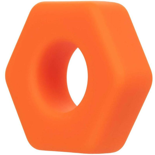 Calexotics Alpha Prolong Sexagon Ring Orange
