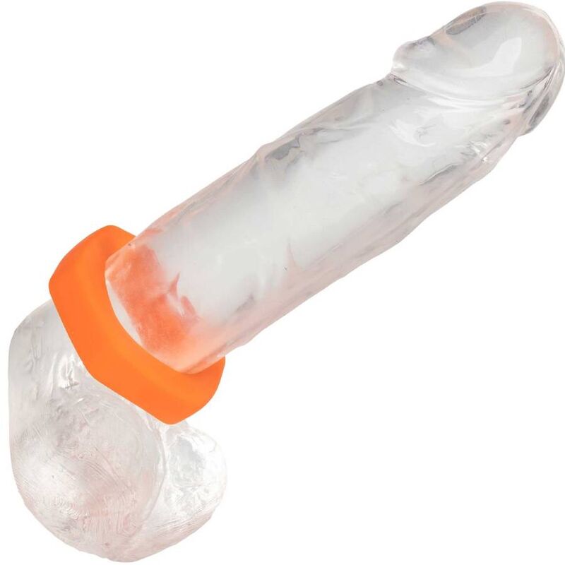 Calexotics Alpha Prolong Sexagon Ring Orange