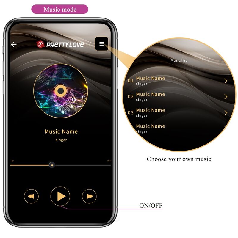 Pretty Love C-Type Pretty Love - August Remote Global Double Pleasure Vibrator