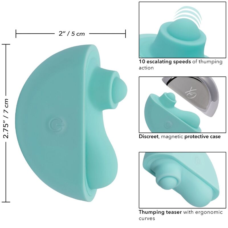 Calexotics Ovation Acclaim Stimulator Aqua Green