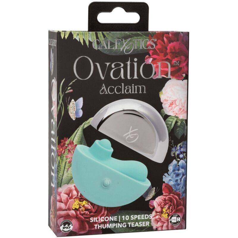 Calexotics Ovation Acclaim Stimulator Aqua Green