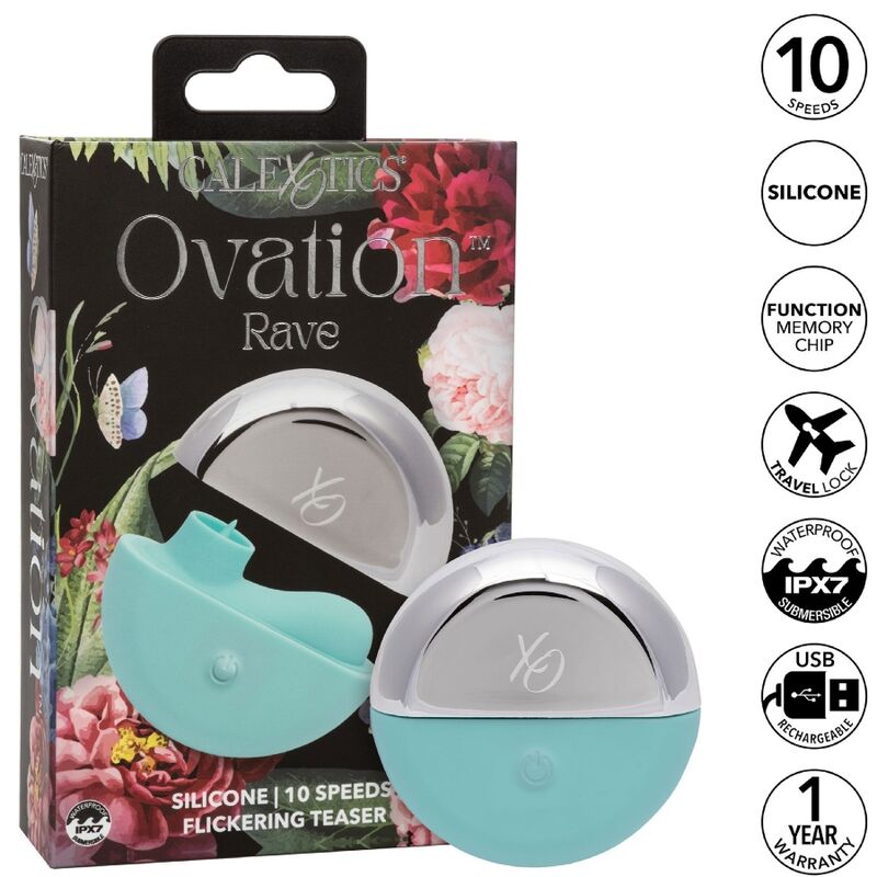 Calexotics Ovation Rave Stimulator Aqua Green