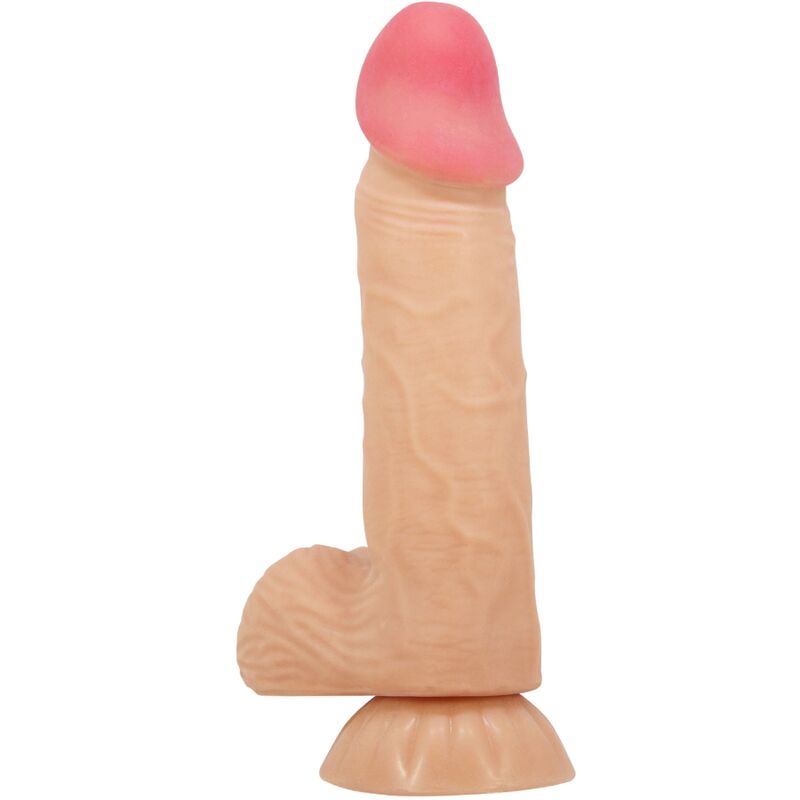 Pretty Love High Grade Pretty Love - Sliding Skin Series Realistic Dildo With Sliding Skin Suction Cup 20.6 Cm