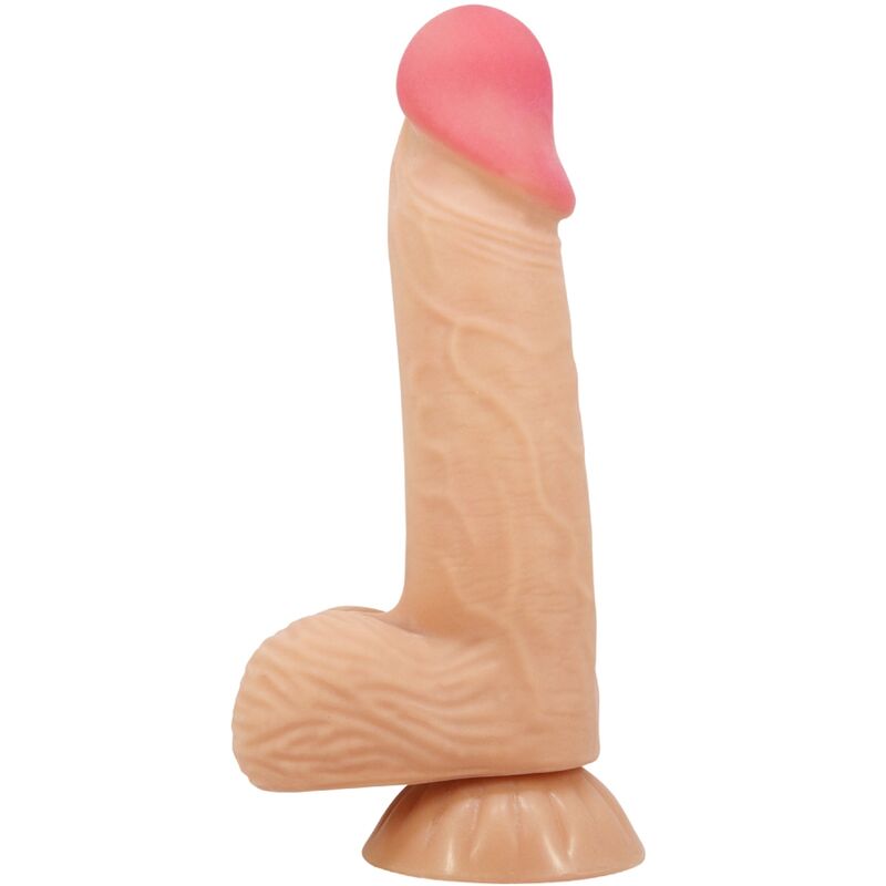 Pretty Love High Grade Pretty Love - Sliding Skin Series Realistic Dildo With Sliding Skin Suction Cup 20.6 Cm