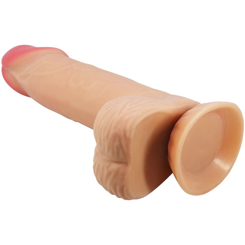 Pretty Love High Grade Pretty Love - Sliding Skin Series Realistic Dildo With Sliding Skin Suction Cup 20.6 Cm