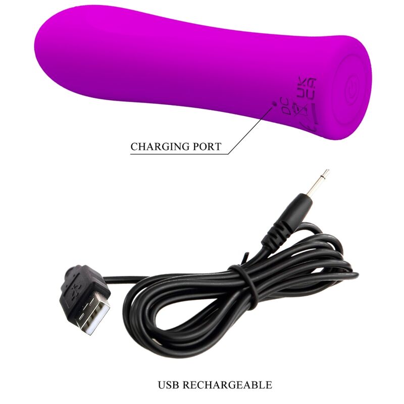 Pretty Love Flirtation Pretty Love - Alfreda Super Power Vibrator Violet
