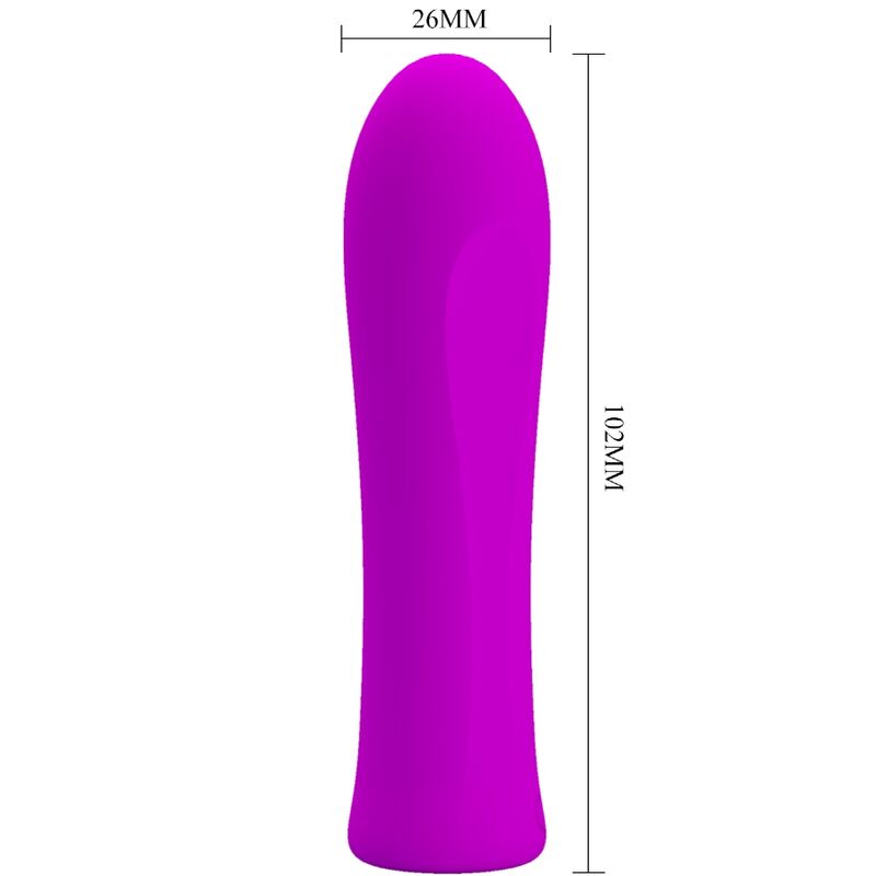Pretty Love Flirtation Pretty Love - Alfreda Super Power Vibrator Violet