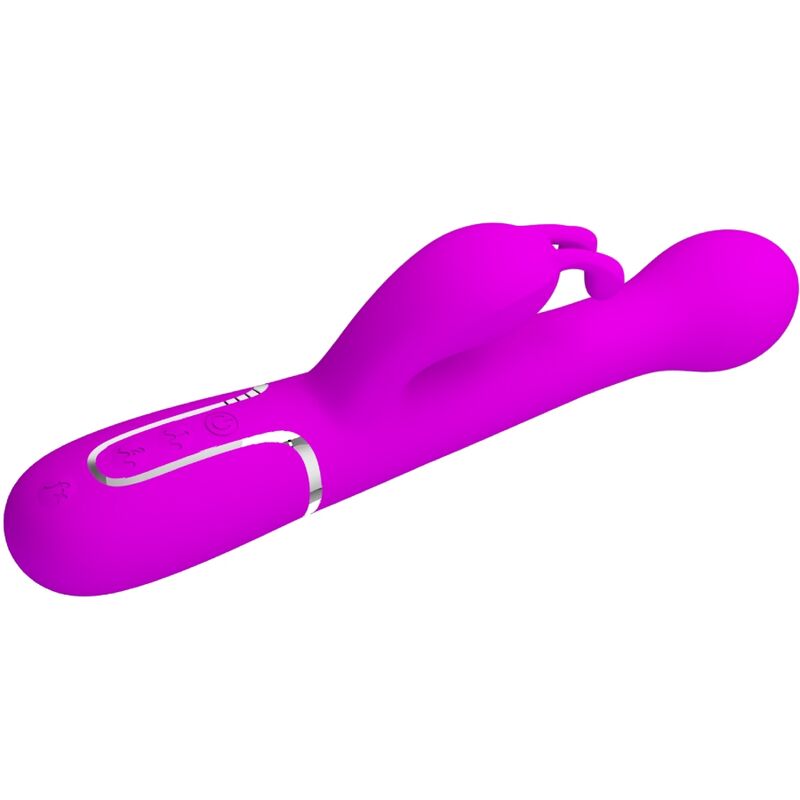 Pretty Love Flirtation Pretty Love - Dejon Rabbit Vibrator 3 In 1 Multifunction Violet