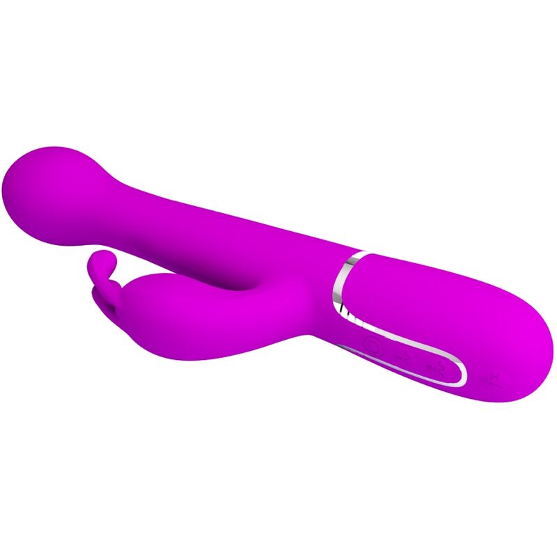 Pretty Love Flirtation Pretty Love - Dejon Rabbit Vibrator 3 In 1 Multifunction Violet