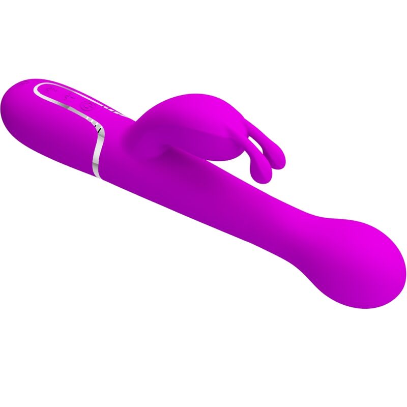 Pretty Love Flirtation Pretty Love - Dejon Rabbit Vibrator 3 In 1 Multifunction Violet