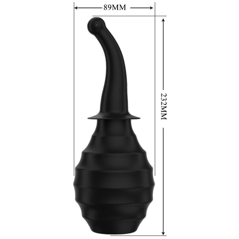 Mr Play Anal Douche Blkm6 Super Power Black