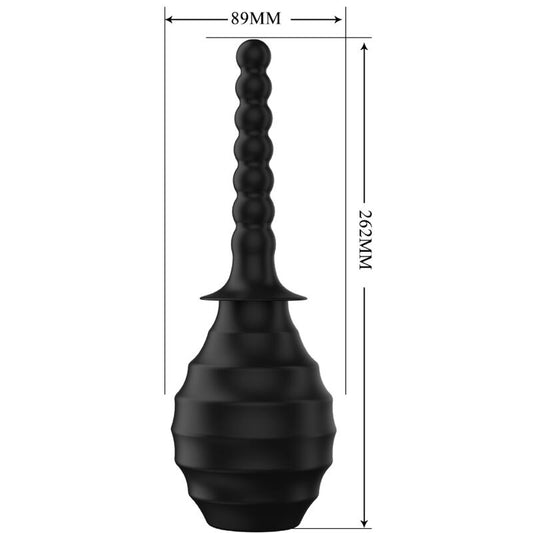 Mr Play Anal Douche Blkm7 Super Power Black