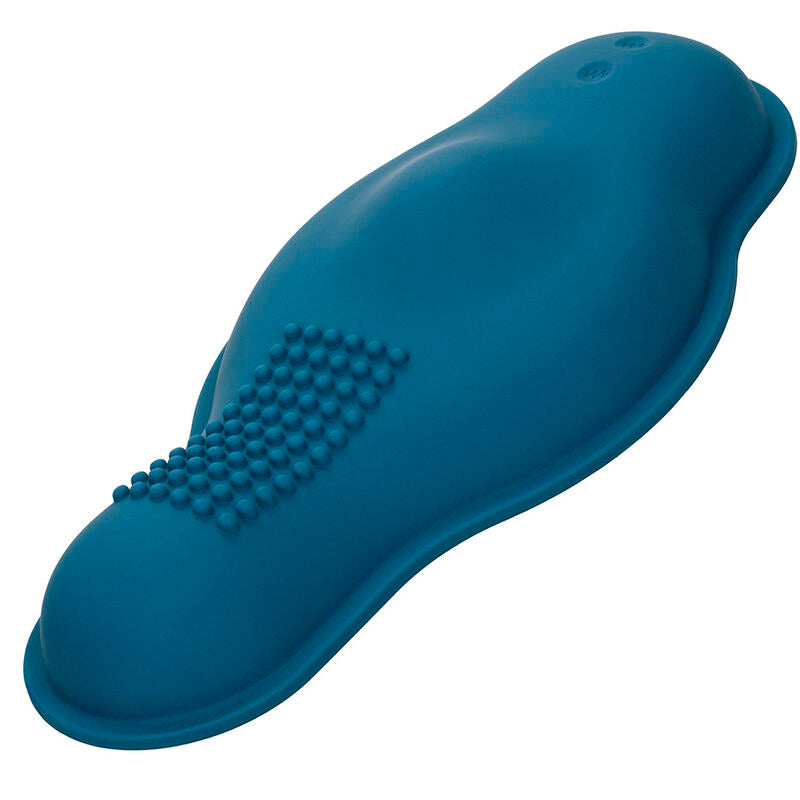 Calexotics Rider Massager Double Motor Remote Control Blue