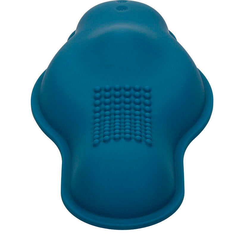 Calexotics Rider Massager Double Motor Remote Control Blue
