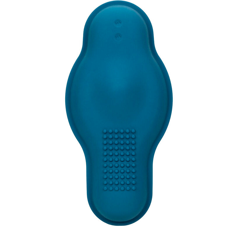 Calexotics Rider Massager Double Motor Remote Control Blue