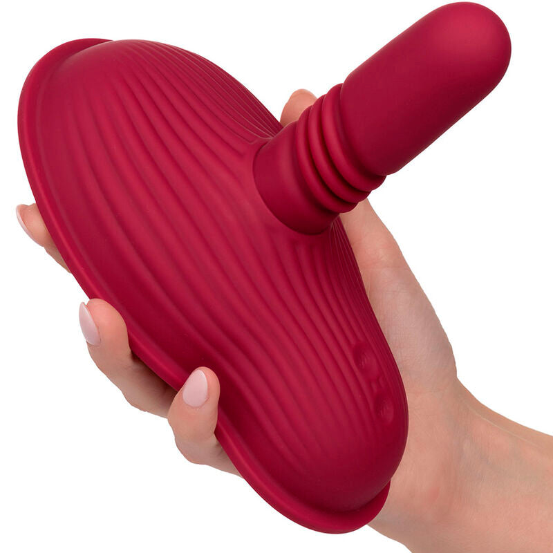 Calexotics Rider Massager Double Motor Remote Control Red