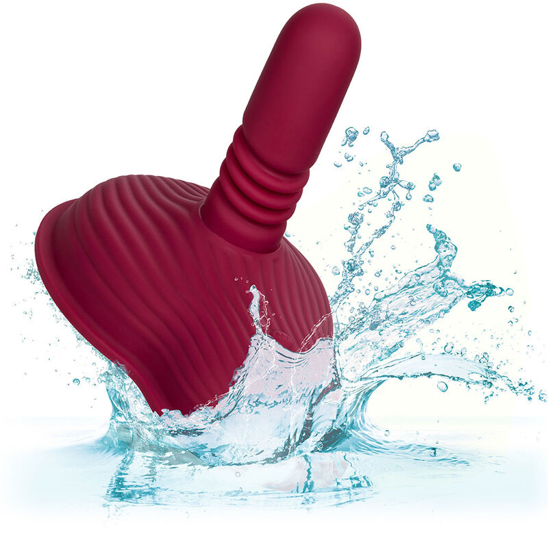 Calexotics Rider Massager Double Motor Remote Control Red