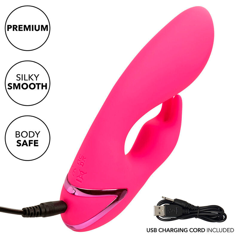Calexotics So. Cal Sunshine Vibrator Rabbit Fuchsia By California Dreaming