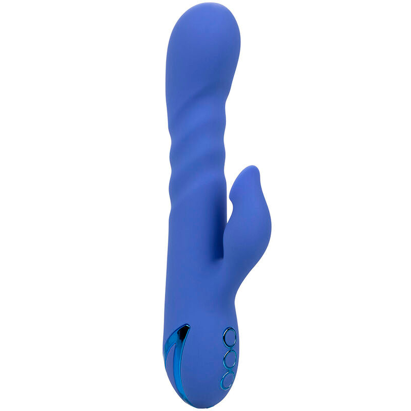 Calexotics L.a Love Vibrator & Sucker Blue By California Dreaming