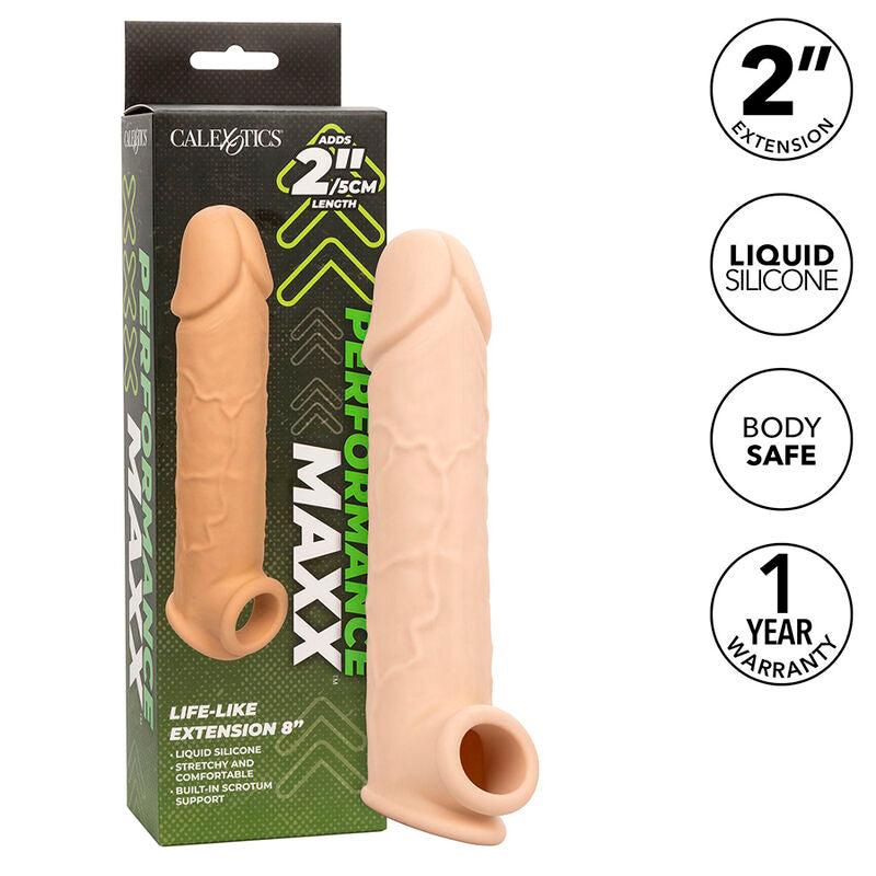 Calexotics Performance Maxx Life-Like Extension 8 Light Skin