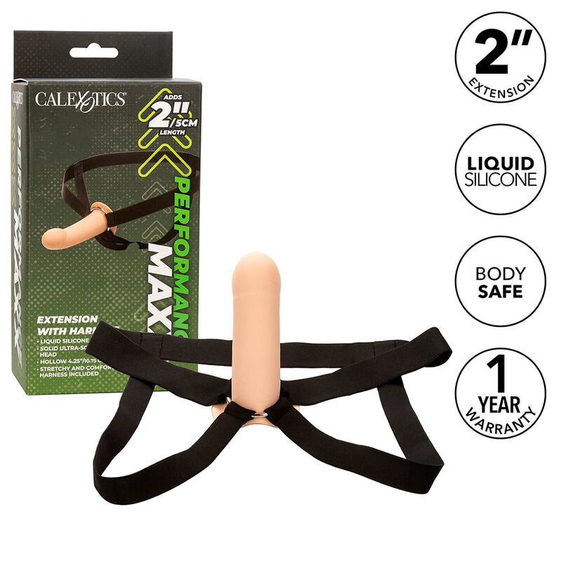 Calexotics Performance Maxx Extension With Harness Light Skin