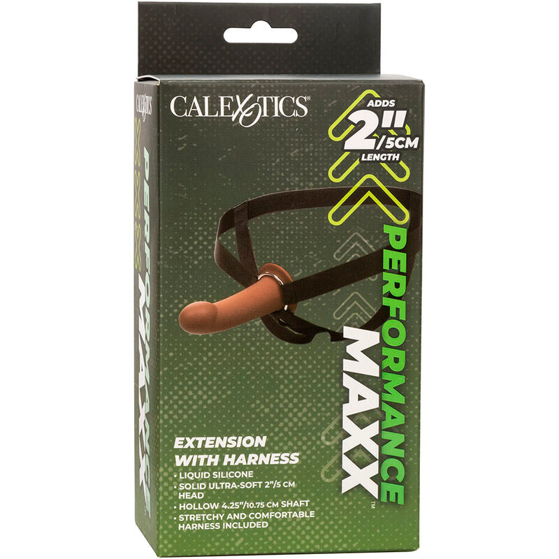 Calexotics Performance Maxx Extension With Harness Brown Skin