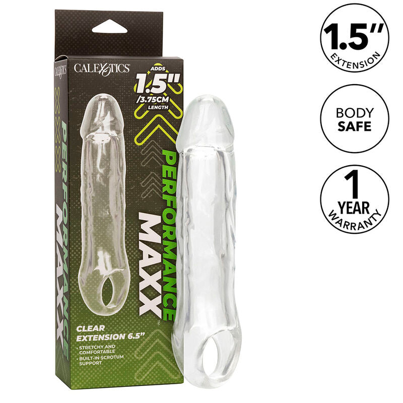 Calexotics Performance Maxx Clear Extension 6,5 Transparent