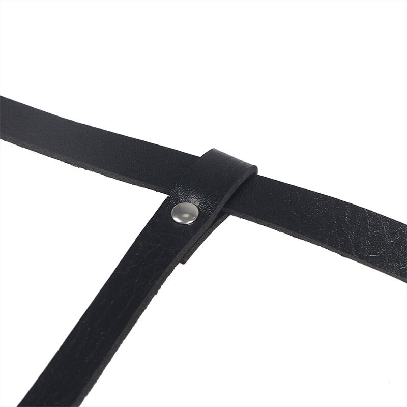 Subblime Fetish Subblime - Leather Body Harness Black One Size