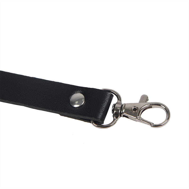 Subblime Fetish Body Harness Leather Black