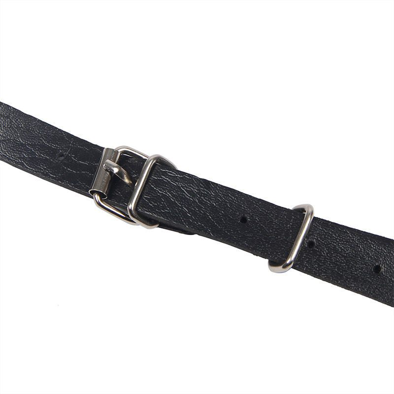 Subblime Fetish Subblime - Chest Harness With Big Ring Chains One Size