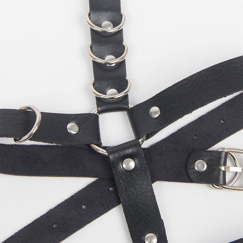 Subblime Fetish Subblime - Garter Harness With Rings One Size