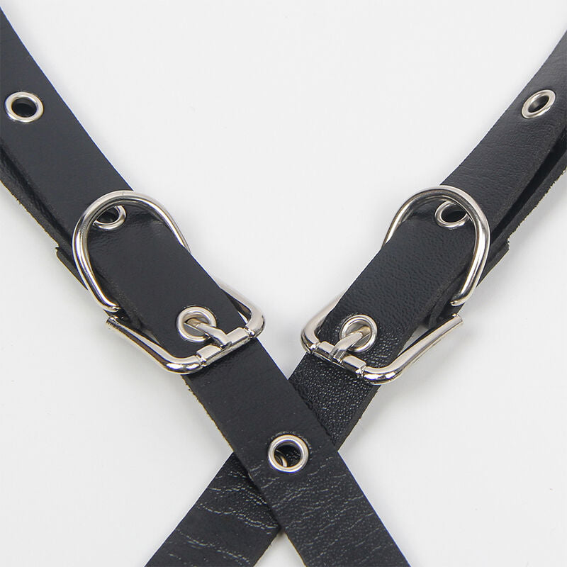 Subblime Fetish Subblime - Harness With Straps And Chaindetails One Size