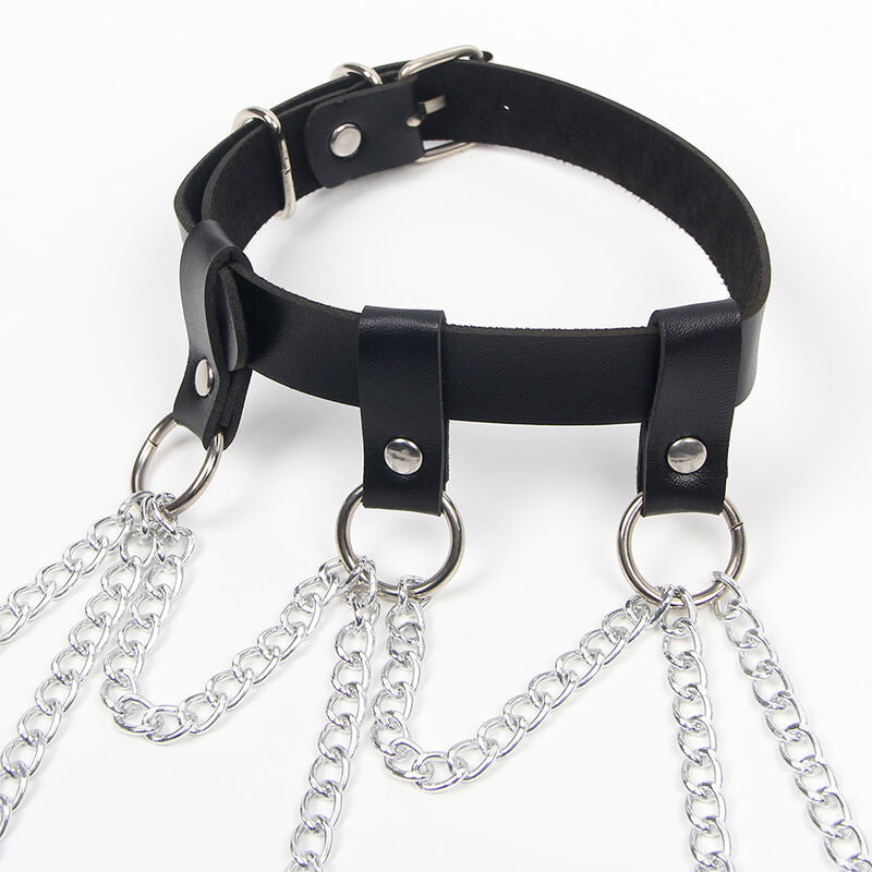 Subblime Fetish Subblime - Full Body Harness With Star Chaindetail One Size
