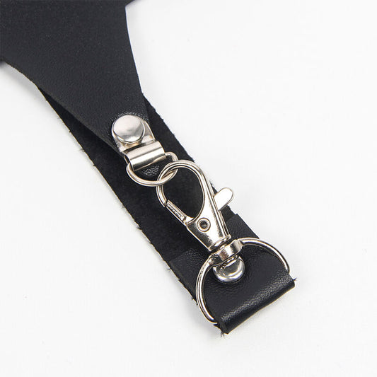 Subblime Fetish Subblime - Full Body Harness With Star Chaindetail One Size