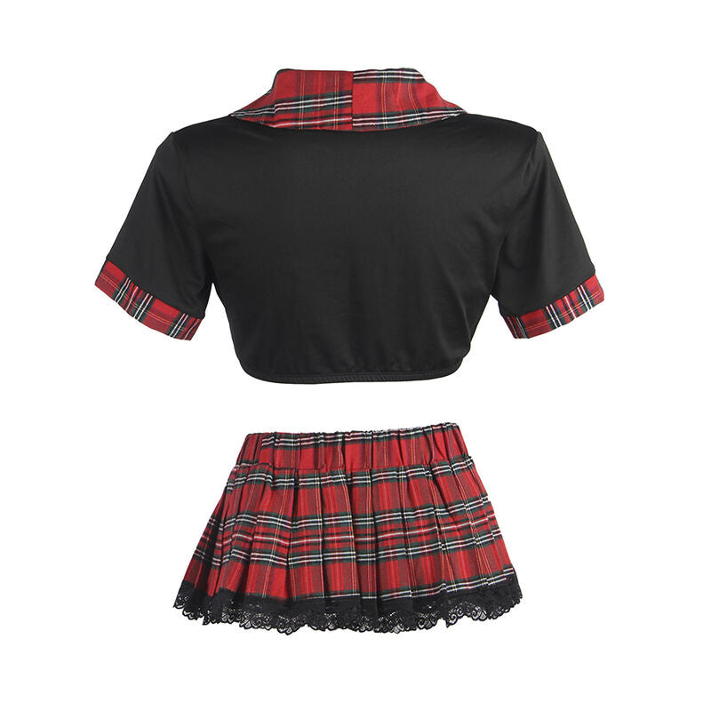 Subblime Costumes Subblime - Disfraz De Colegiala Sexy Con Top S/M