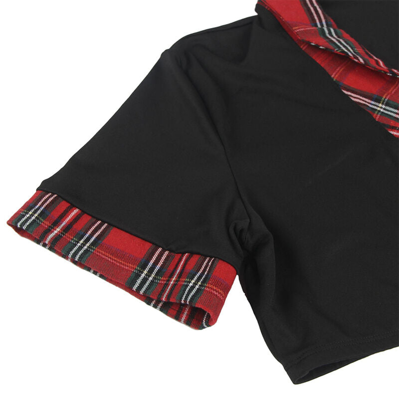 Subblime Costumes Subblime - Disfraz De Colegiala Sexy Con Top S/M