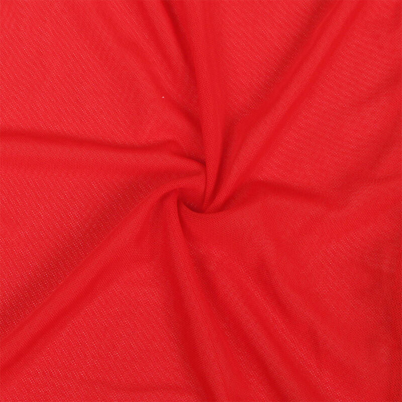 Subblime Babydolls Subblime - Bata Tela Transparente Detalle Encaje Rojo S/M