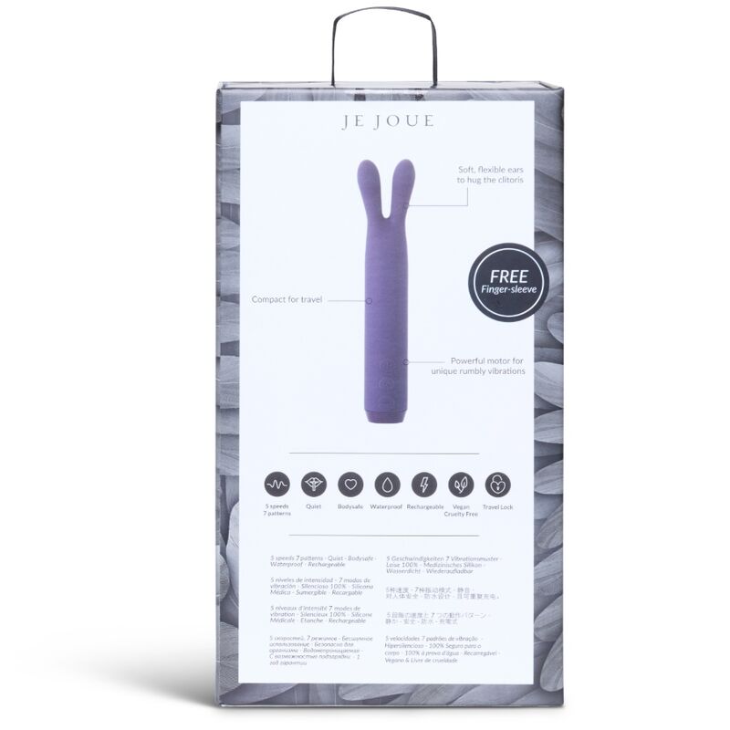 Je Joue Vibrating Bullet Rabbit Purple