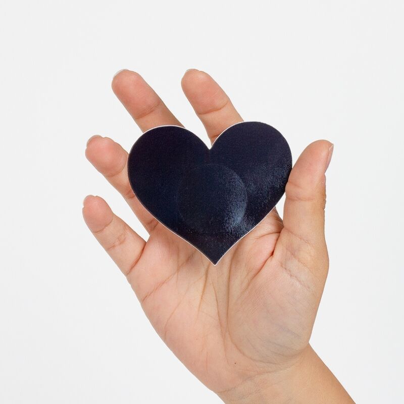 Secretplay 100% Fetish Secret Play - Wow Boobs! Heart Nipple Covers