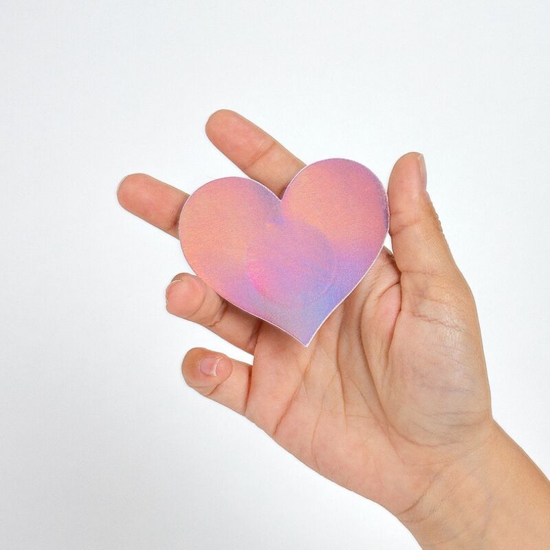 Secretplay 100% Fetish Secret Play - Wow Boobs! Heart Nipple Covers