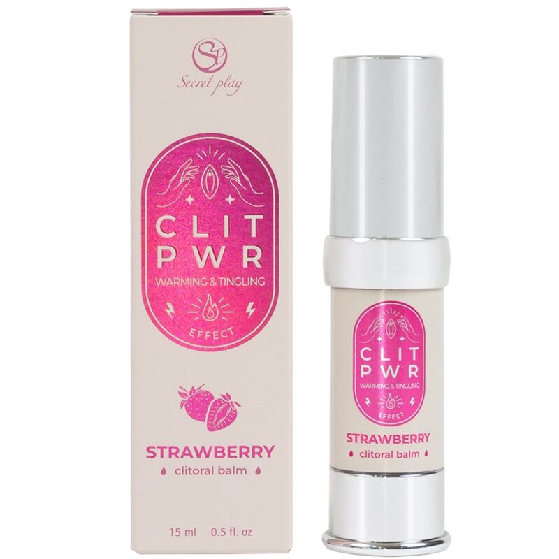 Secretplay Cosmetic Secret Play - Clit Pwr Strawberry Clitoris Balm