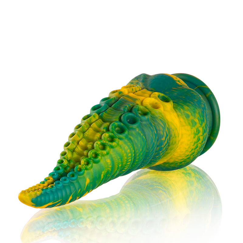 Epic Cetus Green Tentacle Dildo Large Size