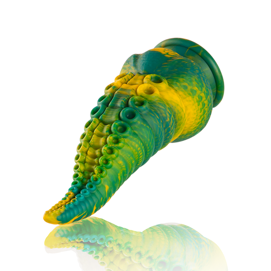 Epic Cetus Green Tentacle Dildo Large Size