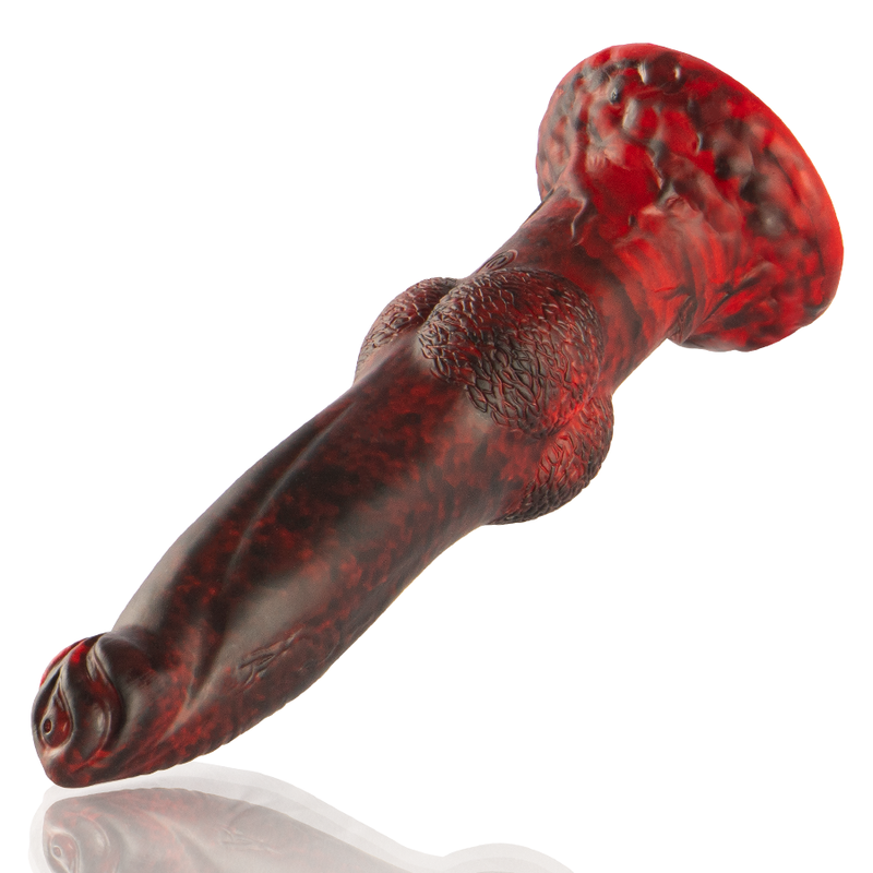 Epic Prometheus Dildo Titan In Flames Rechargeable Remote Control
