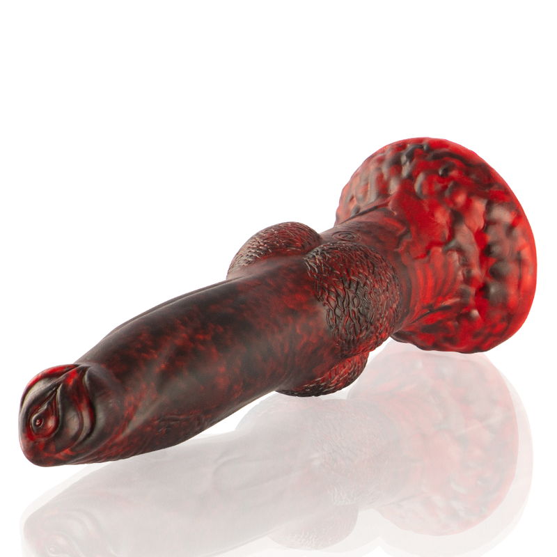 Epic Prometheus Dildo Titan In Flames Rechargeable Remote Control