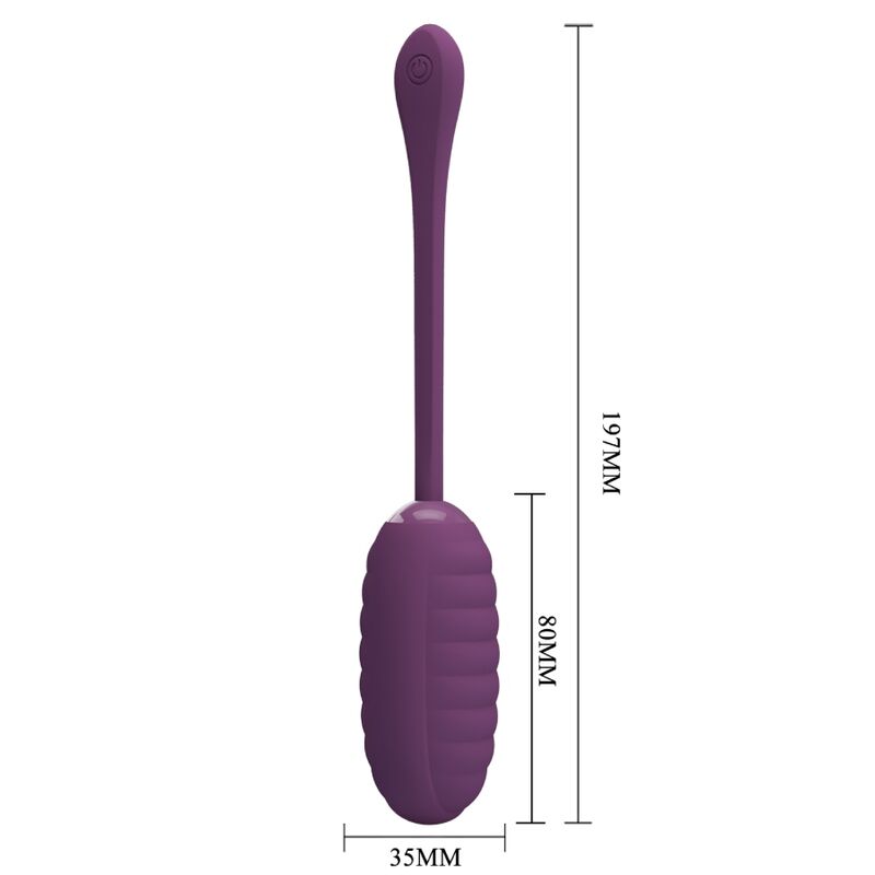 Pretty Love Smart Pretty Love - Casper Purple Rechargeable Vibrating Egg