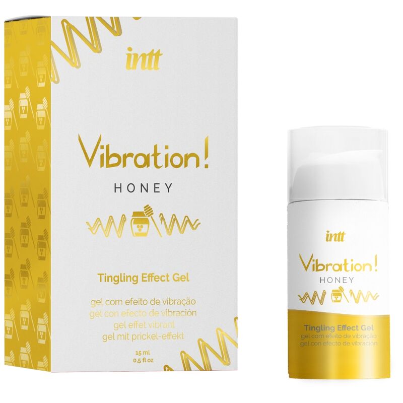 Intt Unisex Arousal Gel Intt - Powerful Intimate Stimulant Honey Liquid Vibrator Gel 15 Ml